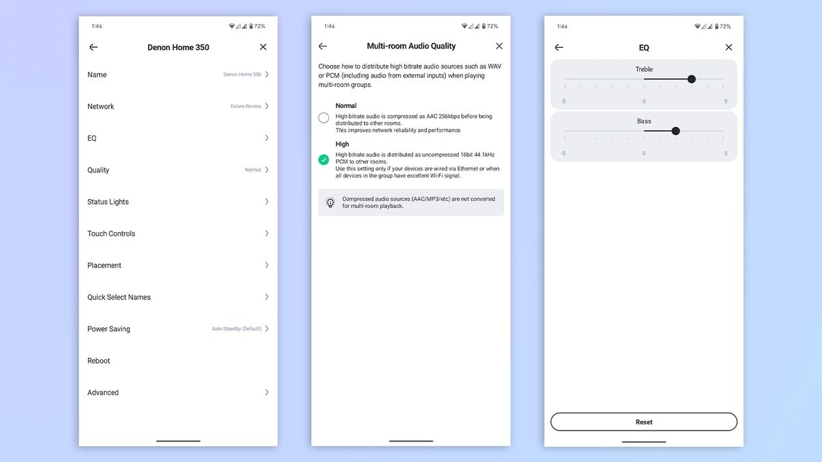 HEOS app on Android